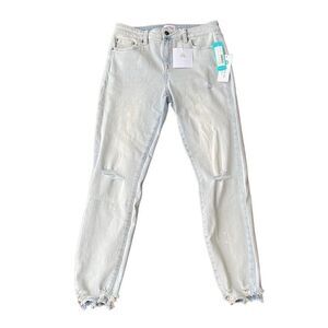 Pistola Makayla Paint Splatter Skinny Jeans ”Hey Soul Sister” Size 29 NWT